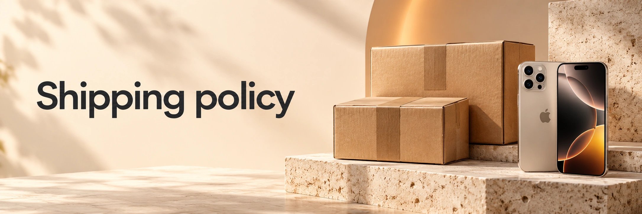 Shipping policy — Fonestech
